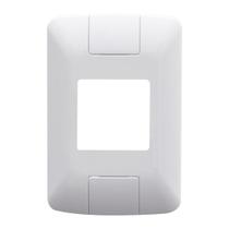 Placa 4x2 Branca C/ 2 Módulos Juntos Tramontina Aria Placa 4x2 Branca C/ 2 Módulos Juntos Tramontina Aria