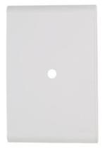 Placa 4x2 c/ 1 furo 9,5mm branca - tramontina liz Placa 4x2 c/ 1 furo 9,5mm branca - tramontina liz