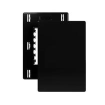 Placa 4x2 C/ Suporte Cega Ebony INFINITI PLUS 21475 Placa 4x2 C/ Suporte Cega Ebony INFINITI PLUS 21475