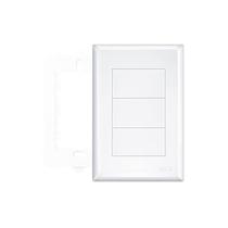Placa 4x2 cega c/sup.bc fame