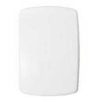 Placa 4x2 Cega com Suporte Branco - DC-8100/34 - DICOMPEL