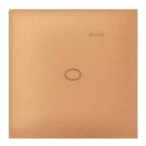 Placa 4x2 cega rose gold 35600-43 -simon