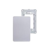 Placa 4X2 Cega S730100274 Gamma Silver Orion Schneider Prata