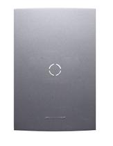 Placa 4x2 Cega Saída de Fio Inova Pro Class Alumbra Grafite