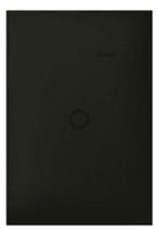 Placa 4x2 Cega Simon 35 Preto Grafite