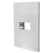 Placa 4x2 com Suporte para 1 Módulo Horizontal Linha i9 Ilumi Placa 4x2 com Suporte para 1 Módulo Horizontal Linha i9 Ilumi