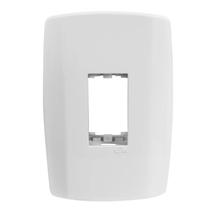 Placa 4x2 Ilumi Slim 1 Módulo Vertical C/ Suporte - 82060