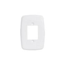 Placa 4x2 p/ 3 Interruptores Pluzie Ideale Bca Ref. 3236