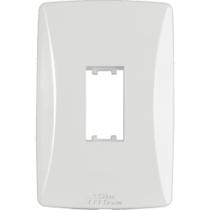 Placa 4x2 para 1 modulo vertical petra - MEC TRONIC