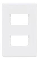 Placa 4x2 para 2 modulos distantes stella