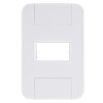 Placa 4x2 PVC 1 Posto Horizontal Branca TABLET TRAMONTINA Placa 4x2 PVC 1 Posto Horizontal Branca TABLET TRAMONTINA