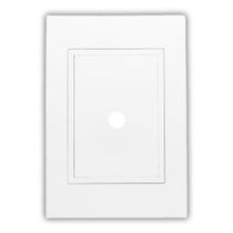 Placa 4x2 Saída de Fio com Suporte RVB-1300-43 Branco Ravenna Sports Nutrition Placa 4x2 Saída de Fio com Suporte RVB-1300-43 Branco Ravenna Sports Nutrition