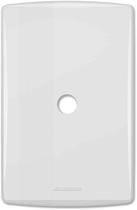 Placa 4x2 Saída Fio Furo Chuveiro Branca Siena 6408 Alumbra