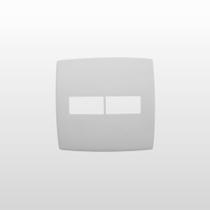 Placa 4x4 1 Posto Horizontal Branco Pial Legrand Biticin - PIAL