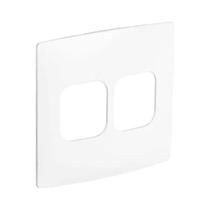 Placa 4x4 2+2 posto juntos e 1+1 posto separado Nereya Pial Legrand sal seda 663450