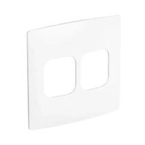 Placa 4x4 2+2 postos juntos Nereya Pial Legrand sugar gloss 663443