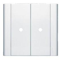 Placa 4x4 2 Furos Branca - 0513 Fame Modulare