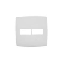 Placa 4X4 2 Modulo Horizontal Pial Plus