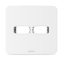 Placa 4X4 2 Módulo Suporte Branco Gracia Maxx 85671 Alumbra Placa 4X4 2 Módulo Suporte Branco Gracia Maxx 85671 Alumbra