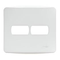 Placa 4x4 2 Modulos Horizontais Schneider Miluz