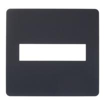 Placa 4x4 2 Módulos Stellar Black Orion Schneider Placa 4x4 2 Módulos Stellar Black Orion Schneider