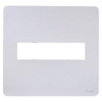 Placa 4X4 2 Postos Gamma Silver S730201274 Orion Schneider Placa 4X4 2 Postos Gamma Silver S730201274 Orion Schneider