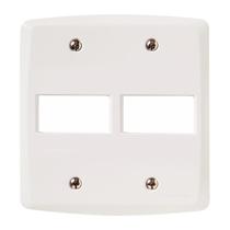 Placa 4x4 2postos hor.bc lux2 tramont.en Placa 4x4 2postos hor.bc lux2 tramont.en