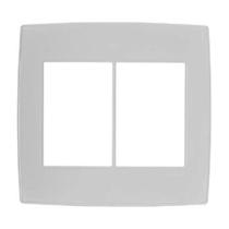 Placa 4x4 3+3 Posto Gloss 618536 -Pialplus Placa 4x4 3+3 Posto Gloss 618536 -Pialplus