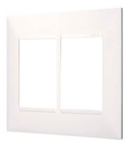 Placa 4x4 3+3 Postos Branca - 618516BC - Pial Plus + Placa 4x4 3+3 Postos Branca - 618516BC - Pial Plus +