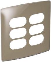 Placa 4x4 3 3postos sep malt gloss nereya - pial