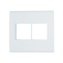 Placa 4X4 4 Módulos Suporte Branco Liz Tramontina 57106/026 Placa 4X4 4 Módulos Suporte Branco Liz Tramontina 57106/026