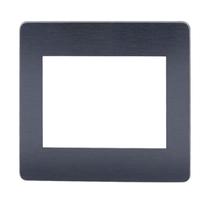 Placa 4x4 6 Módulos Galaxy Black Orion Schneider
