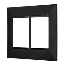 Placa 4x4 6 Módulos Preta 618516PT Legrand Pial Plus+