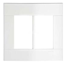 Placa 4x4 6 Postos 4x4 lunare Branca