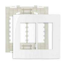 Placa 4x4 6 postos c/ suporte sleek margirius