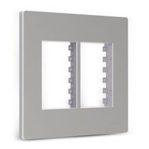 Placa 4x4 6 Postos com Suporte Gris Infiniti Plus Margirius Placa 4x4 6 Postos com Suporte Gris Infiniti Plus Margirius