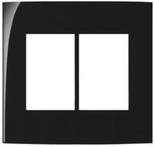 Placa 4x4 6 Postos Horizontal Ebony Clean Preto Fosco - MarGirius Placa 4x4 6 Postos Horizontal Ebony Clean Preto Fosco - MarGirius