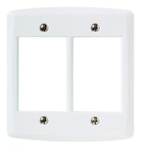 Placa 4x4 6 Postos Lux2 Branco Tramontina