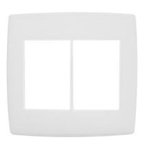 Placa 4x4 6 Postos Pial Plus Branco