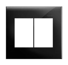 Placa 4x4 6 Postos Simon 35 Preto Grafite Placa 4x4 6 Postos Simon 35 Preto Grafite