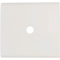 Placa 4x4 c/furo 9.5mm branca tramontina - 7891435046229 - TRAMONTINA