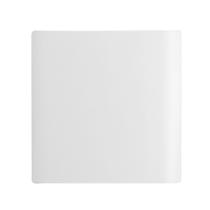 Placa 4x4 Cega Branca + Suporte Branco da Linha Novara - 1100/44 - DICOMPEL Placa 4x4 Cega Branca + Suporte Branco da Linha Novara - 1100/44 - DICOMPEL