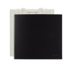 Placa 4x4 cega c/ suporte ebony clean margirius Placa 4x4 cega c/ suporte ebony clean margirius