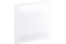 Placa 4x4 Cega Com Suporte Branco 680173 Pial Zeffia Placa 4x4 Cega Com Suporte Branco 680173 Pial Zeffia