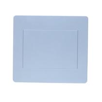 Placa 4x4 Cega N1670 PR Prata, Linha Unno Life, ABB