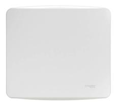 Placa 4x4 Cega + Suporte Miluz Branca S3b27500