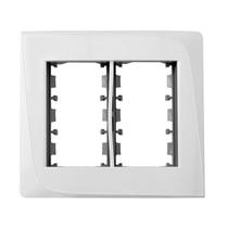 Placa 4x4 Com Suporte Branca 50540 Tendeza - Pezzi Placa 4x4 Com Suporte Branca 50540 Tendeza - Pezzi
