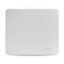 Placa 4x4 com Suporte Cega Branca Miluz Schneider Placa 4x4 com Suporte Cega Branca Miluz Schneider