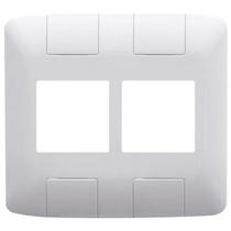 Placa 4x4 P/ 4 Postos Branco Aria - Tramontina