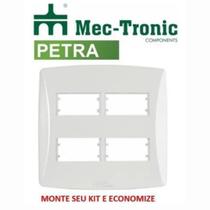 Placa 4x4 p/4 saídas kit 10